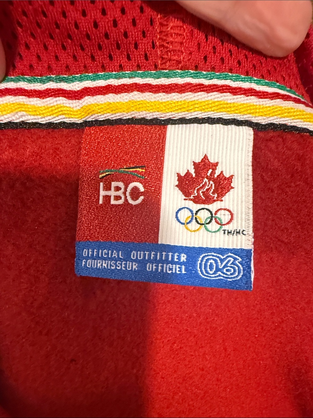 HBC Red Canada Pullover Hoodie - Unisex - Picture 4 of 8